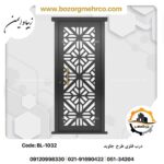 رندر درب تک لنگه طرح جاوید