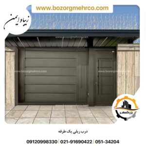 درب ریلی یک طرفه در بندر گناوه